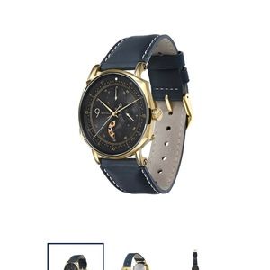 ISO Squarestreet SQ39 Novem Moon Phase Watch
